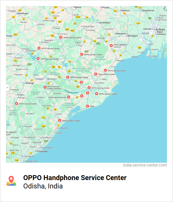 OPPO Handphone Service Center Near Me, Odisha, India
