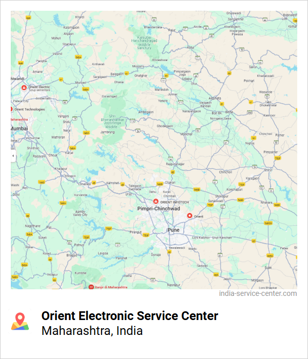 Orient Electronic Service Center Near Me, Maharashtra, India