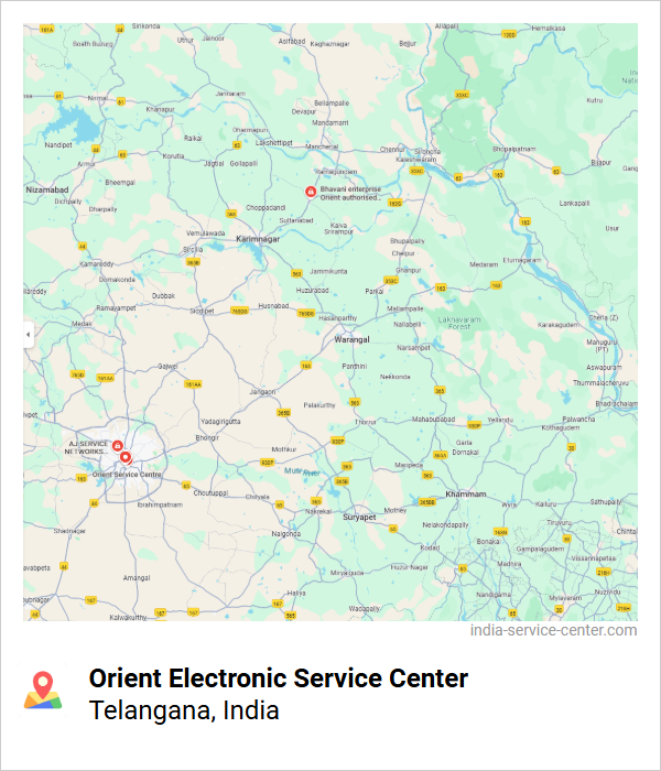 Orient Electronic Service Center Near Me, Telangana, India