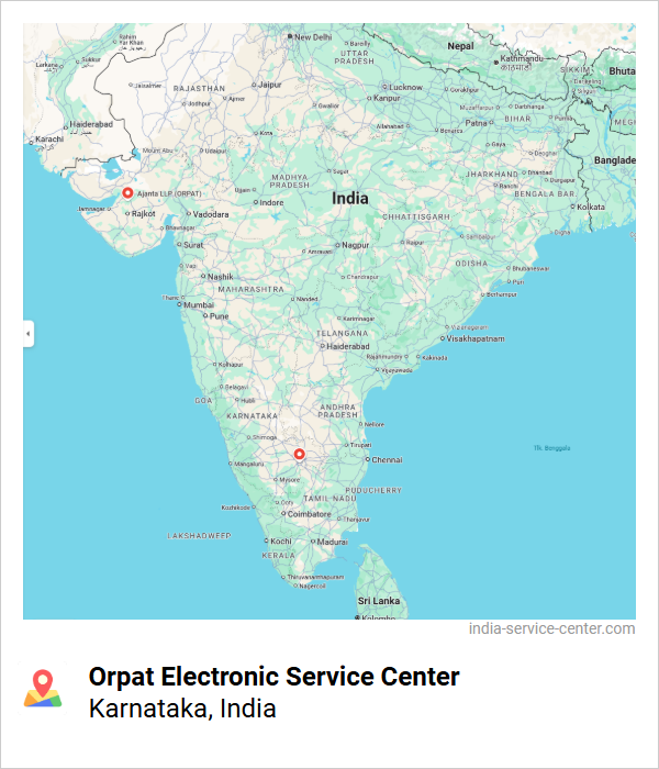 Orpat Electronic Service Center Near Me, Karnataka, India
