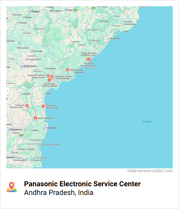 Panasonic Electronic Service Center Near Me, Andhra Pradesh, India