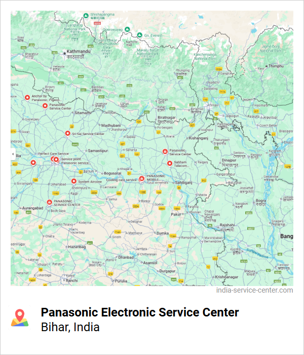 Panasonic Electronic Service Center Near Me, Bihar, India