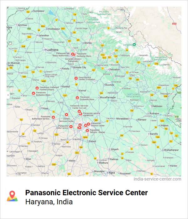 Panasonic Electronic Service Center Near Me, Haryana, India