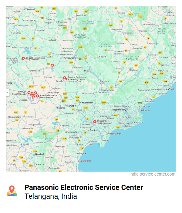 Panasonic Electronic Service Center Near Me, Telangana, India