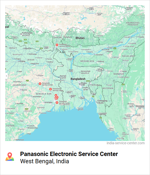 Panasonic Electronic Service Center Near Me, West Bengal, India