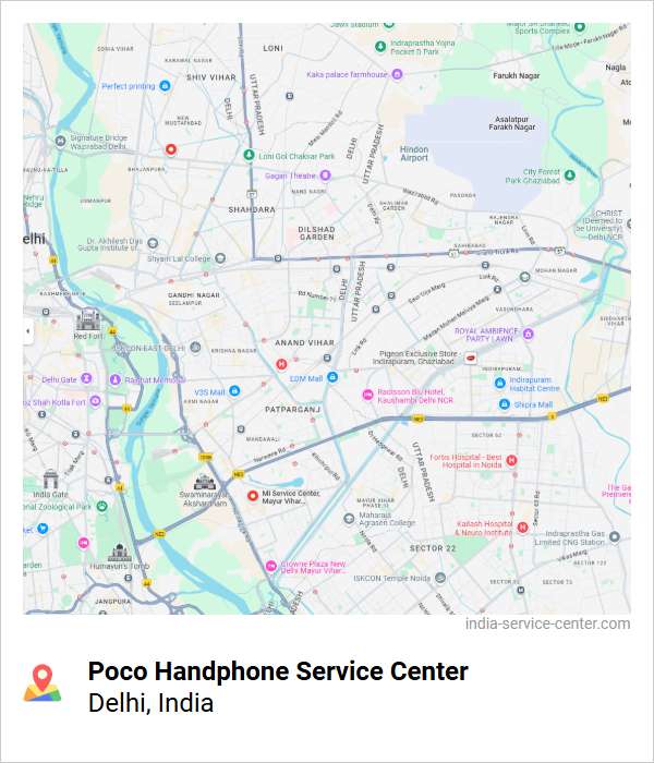 Poco Handphone Service Center Near Me, Delhi, India