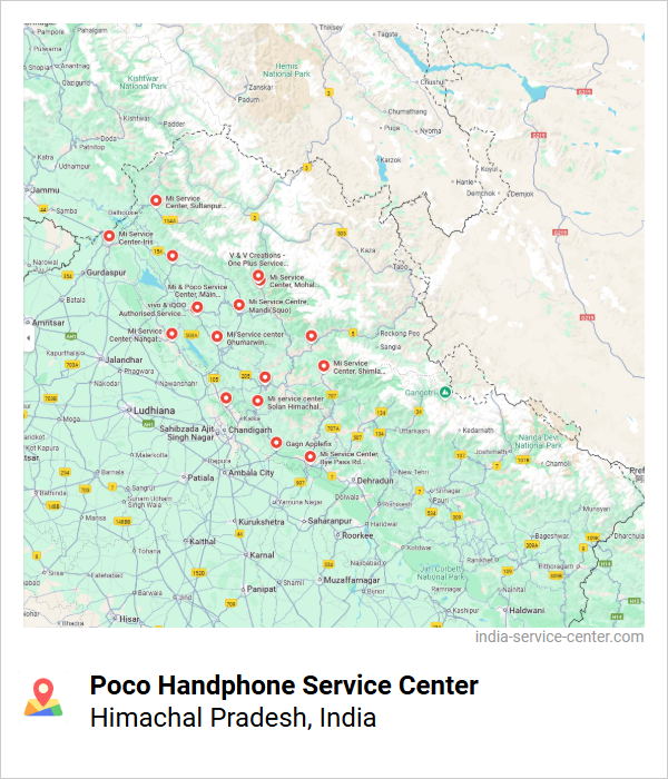 Poco Handphone Service Center Near Me, Himachal Pradesh, India