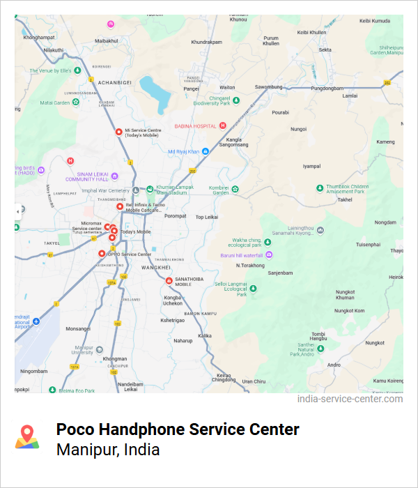 Poco Handphone Service Center Near Me, Manipur, India