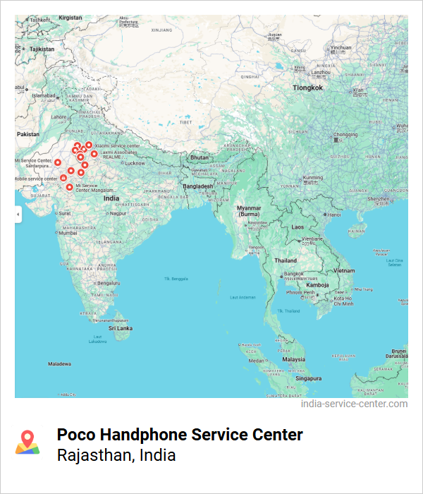 Poco Handphone Service Center Near Me, Rajasthan, India