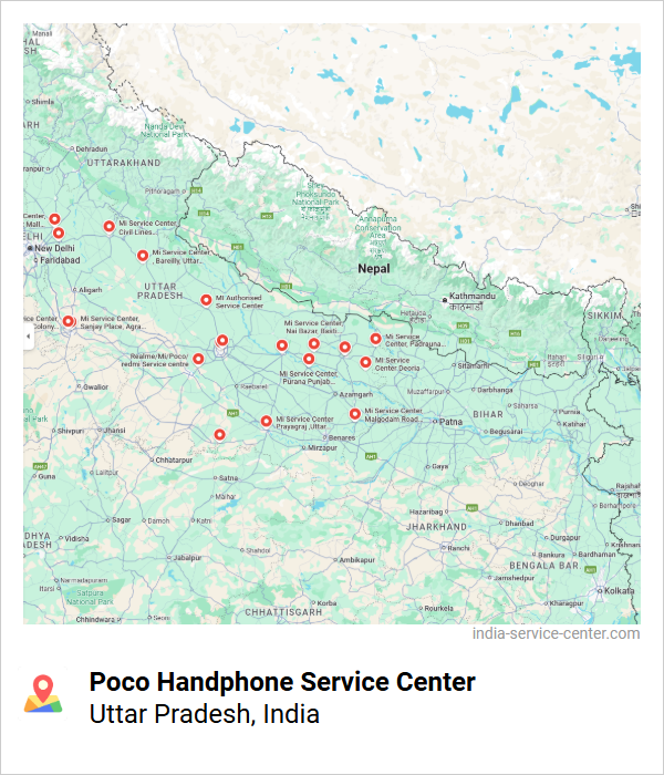 Poco Handphone Service Center Near Me, Uttar Pradesh, India
