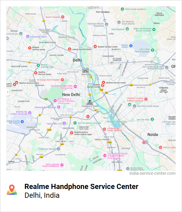 Realme Handphone Service Center Near Me, Delhi, India