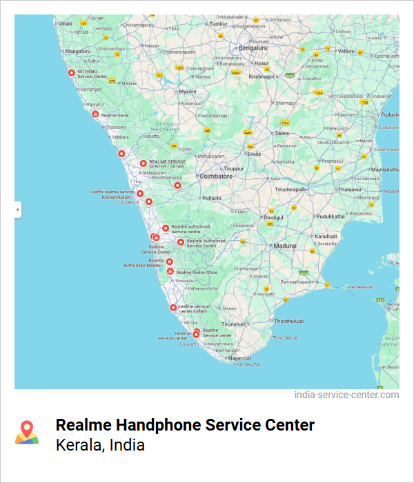 Realme Handphone Service Center Near Me, Kerala, India