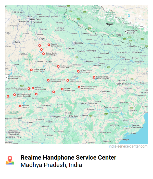 Realme Handphone Service Center Near Me, Madhya Pradesh, India
