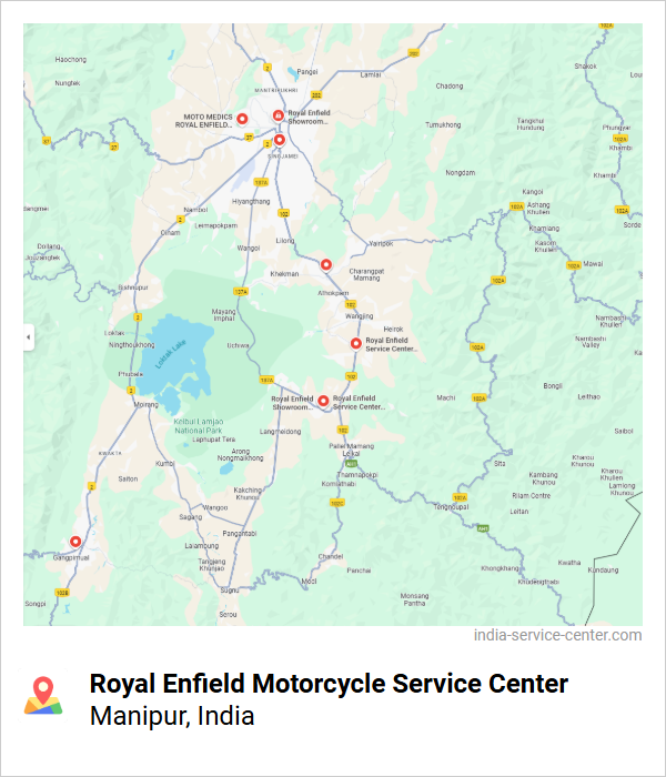 Royal Enfield Motorcycle Service Center Near Me, Manipur, India