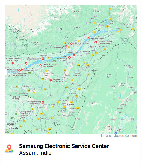 Samsung Electronic Service Center Near Me, Assam, India