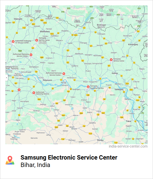 Samsung Electronic Service Center Near Me, Bihar, India