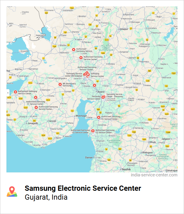 Samsung Electronic Service Center Near Me, Gujarat, India