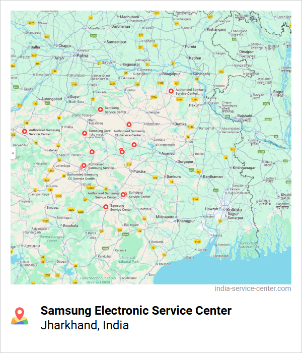 Samsung Electronic Service Center Near Me, Jharkhand, India