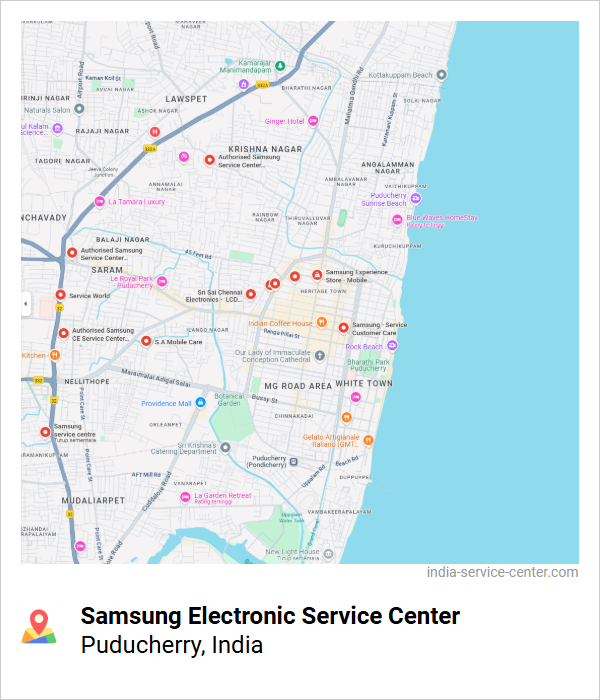 Samsung Electronic Service Center Near Me, Puducherry, India