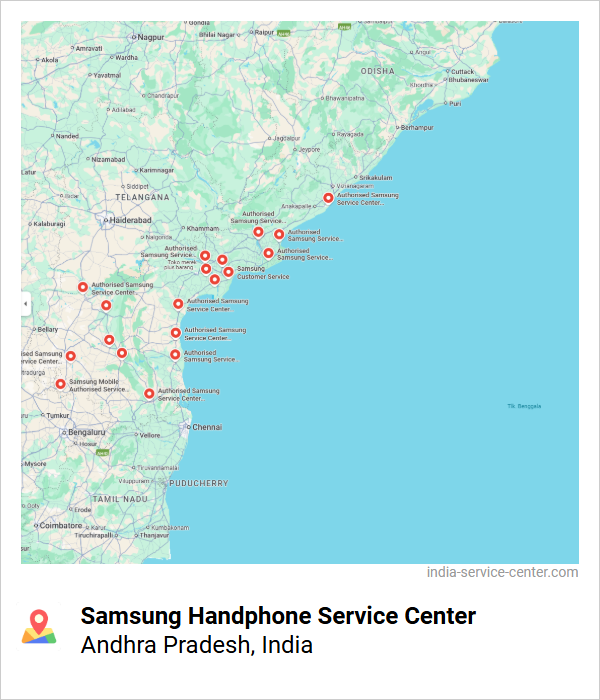 Samsung Handphone Service Center Near Me, Andhra Pradesh, India