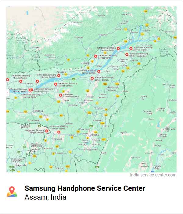 Samsung Handphone Service Center Near Me, Assam, India
