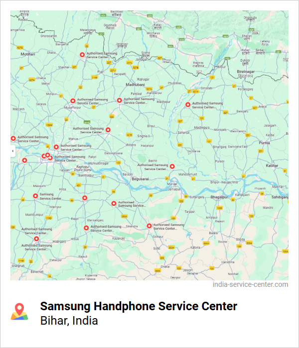 Samsung Handphone Service Center Near Me, Bihar, India