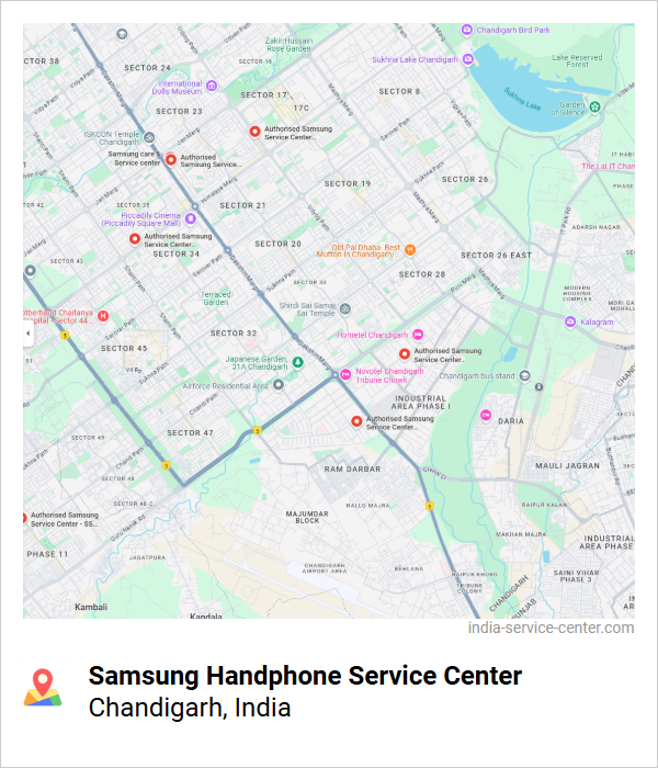 Samsung Handphone Service Center Near Me, Chandigarh, India