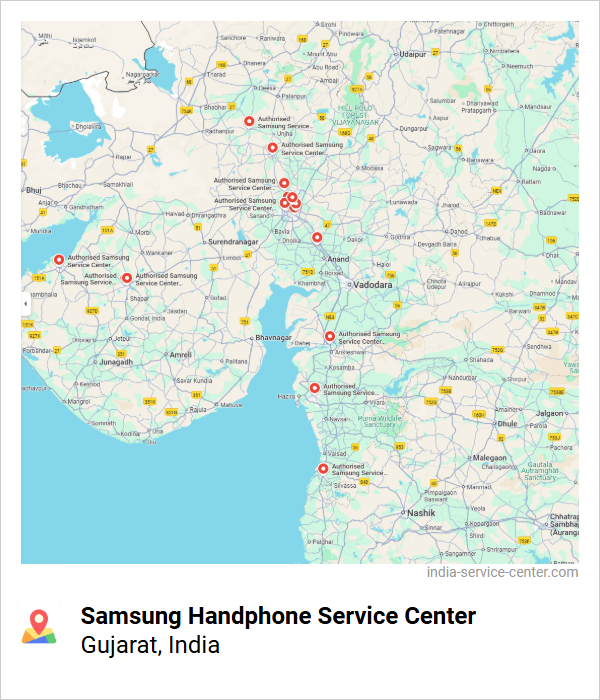 Samsung Handphone Service Center Near Me, Gujarat, India