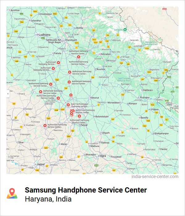 Samsung Handphone Service Center Near Me, Haryana, India