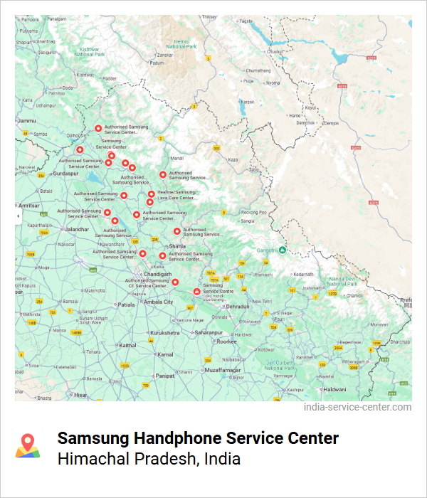 Samsung Handphone Service Center Near Me, Himachal Pradesh, India