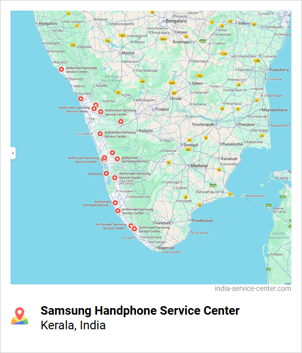 Samsung Handphone Service Center Near Me, Kerala, India