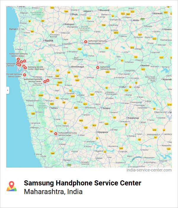 Samsung Handphone Service Center Near Me, Maharashtra, India