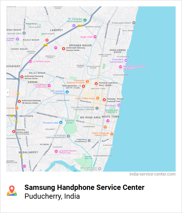 Samsung Handphone Service Center Near Me, Puducherry, India
