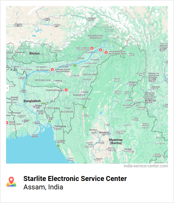 Starlite Electronic Service Center Near Me, Assam, India