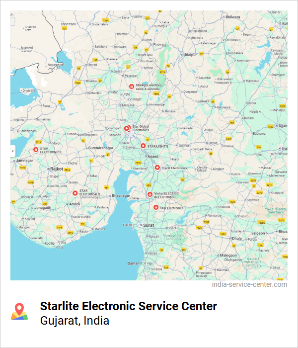 Starlite Electronic Service Center Near Me, Gujarat, India