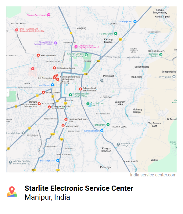 Starlite Electronic Service Center Near Me, Manipur, India