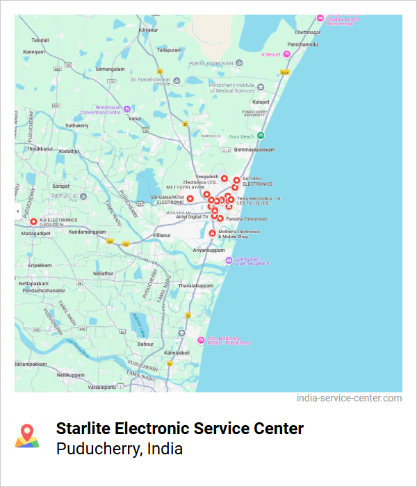 Starlite Electronic Service Center Near Me, Puducherry, India