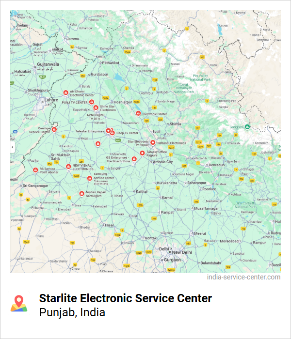 Starlite Electronic Service Center Near Me, Punjab, India