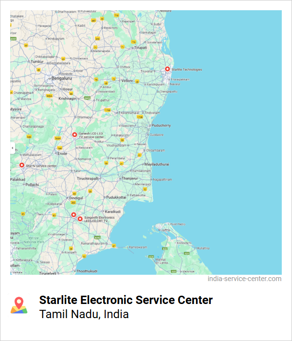 Starlite Electronic Service Center Near Me, Tamil Nadu, India
