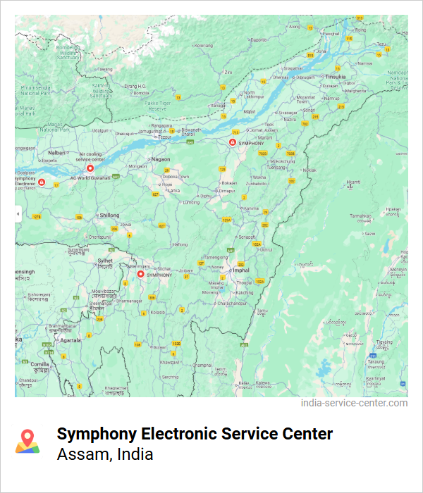 Symphony Electronic Service Center Near Me, Assam, India