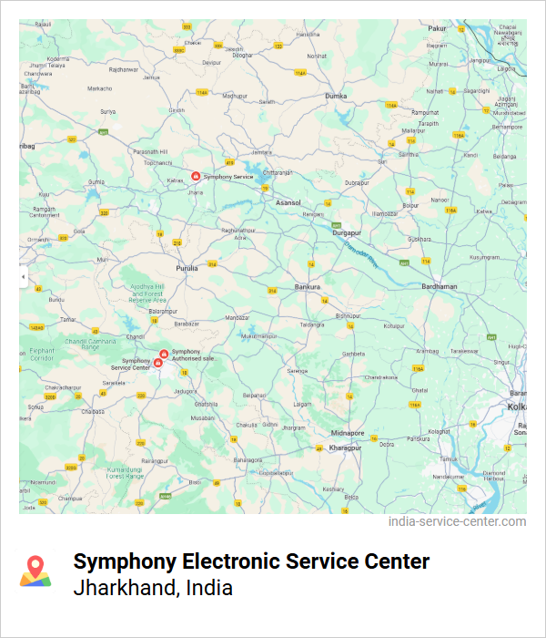 Symphony Electronic Service Center Near Me, Jharkhand, India