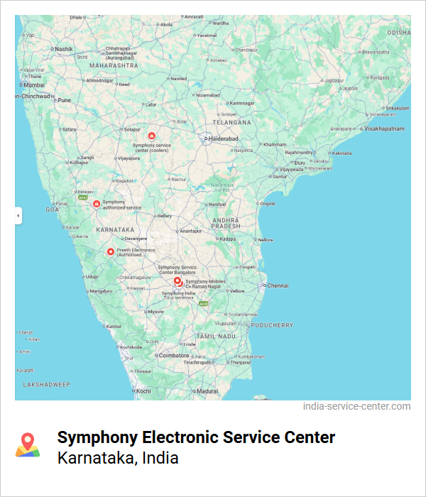 Symphony Electronic Service Center Near Me, Karnataka, India