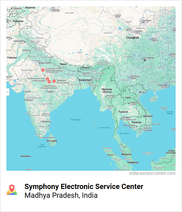 Symphony Electronic Service Center Near Me, Madhya Pradesh, India