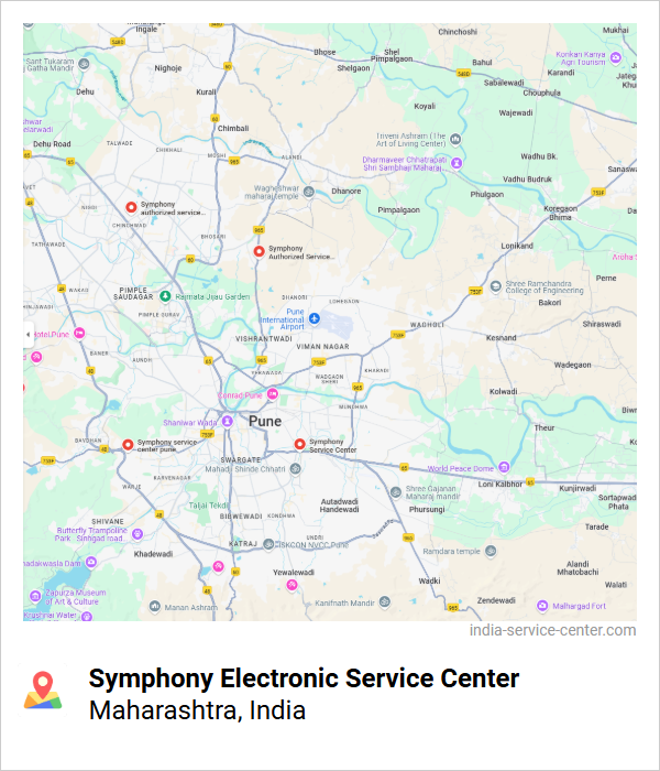 Symphony Electronic Service Center Near Me, Maharashtra, India