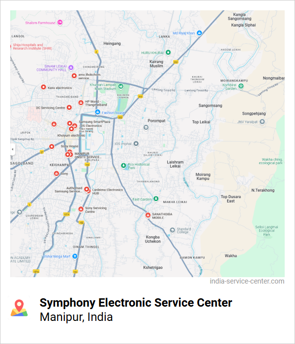 Symphony Electronic Service Center Near Me, Manipur, India