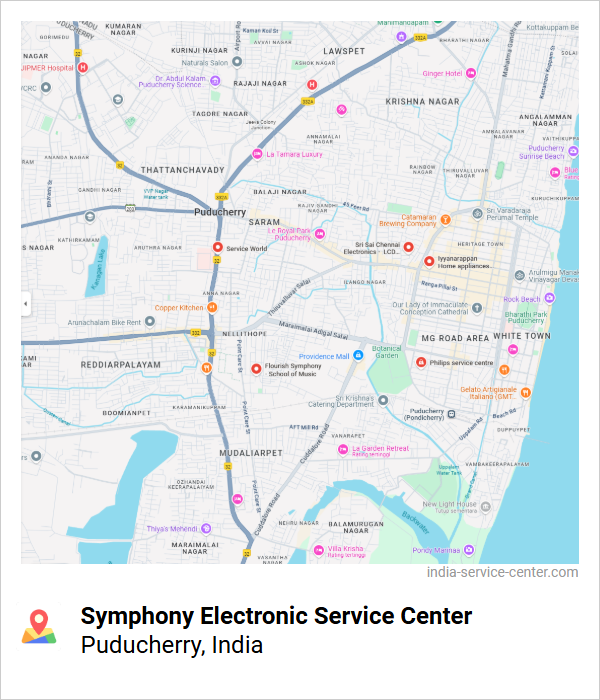 Symphony Electronic Service Center Near Me, Puducherry, India