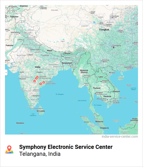 Symphony Electronic Service Center Near Me, Telangana, India