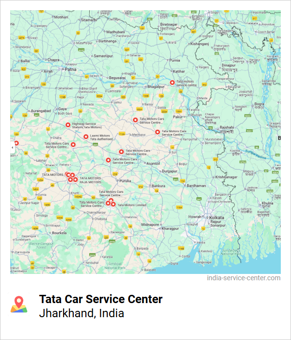 Tata Car Service Center Near Me, Jharkhand, India