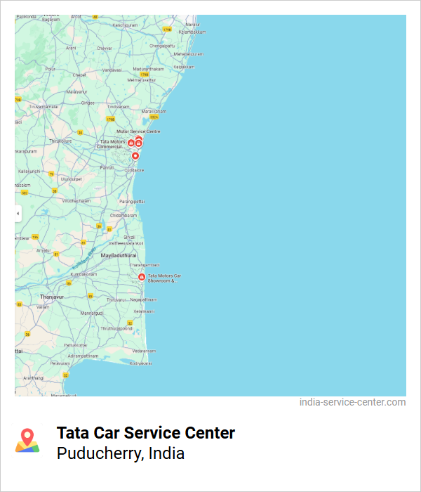 Tata Car Service Center Near Me, Puducherry, India