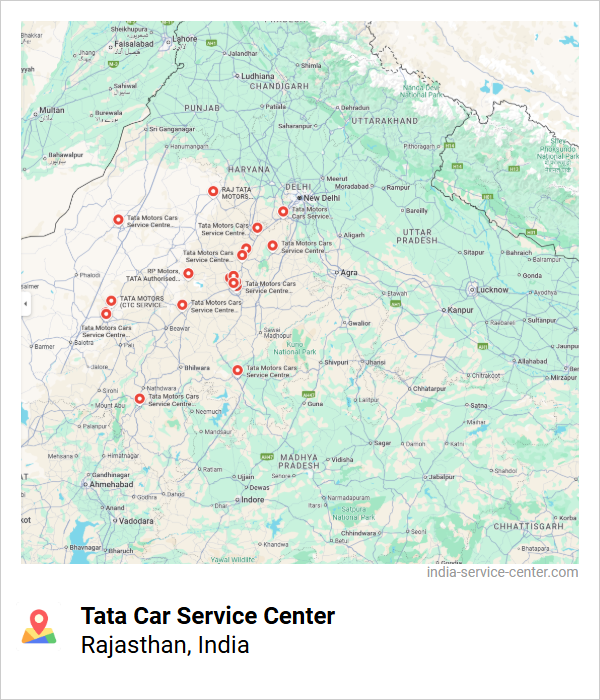 Tata Car Service Center Near Me, Rajasthan, India